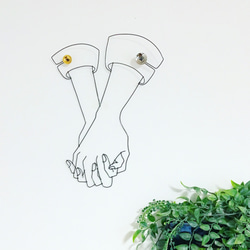 Wire Wall Art Pair NO.3 3枚目の画像