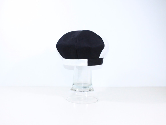 [MAMAのクローゼット]パピヨン（黒と白）/カボチャの帽子（ベレー帽） 4枚目の画像