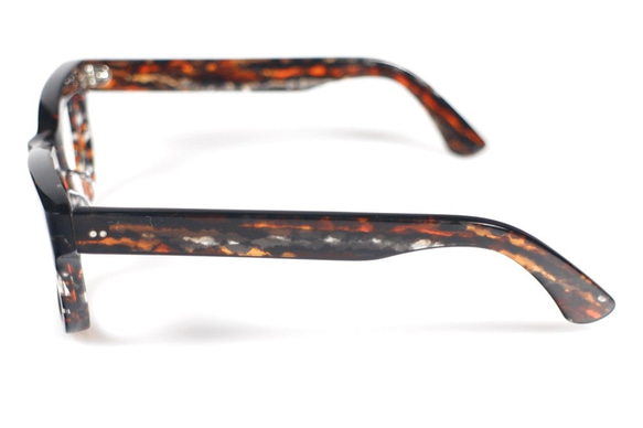 手作りセルロイド眼鏡T-070-HH 3枚目の画像