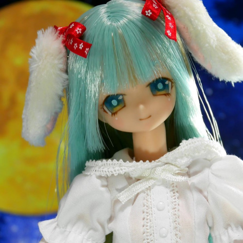 1/6ドールヘッド◇月兎ルナ その他人形 星の鱗Factory 通販 3228200