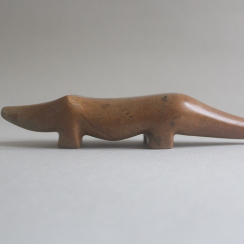 石の彫刻 - ワニ 彫刻 Soapstone 軟石工作室 通販 6715793｜Creema