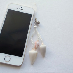 natural shell key holder 4枚目の画像