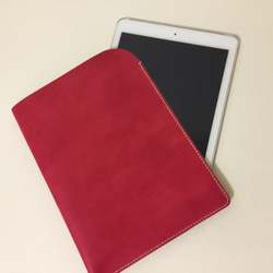 iPad/iPad Air/平板保護套/資料袋/皮革/植鞣革/手工縫製 第2張的照片