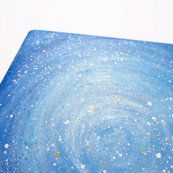 星空手繪杯墊 / 宇宙藍 第3張的照片