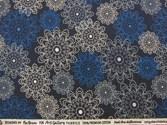 ＊すまい様ご注文品＊Art Gallery：Sparkles in Indigo　 4枚目の画像