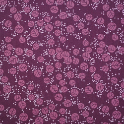 modafabrics ◇ GROWING BEAUTIFUL ◇  LEAVES / PLUM 3枚目の画像