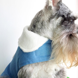 FRENCHIE秋冬新款寵物時尚雙面保暖絨外套 第2張的照片