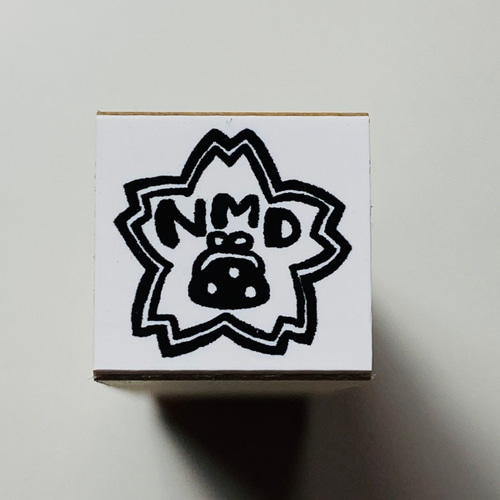 15㎜角【NMD】No Money Day／ノーマネーデー＊ラバースタンプ＊R447