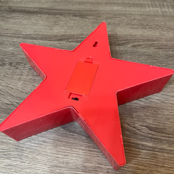 人感センサー　スターライト　赤  マーキーライト　星型 3枚目の画像