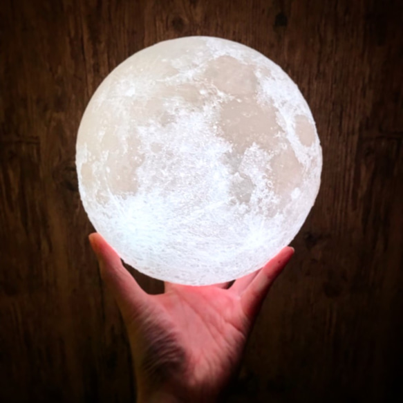 月ドロボー 雑誌記載 ムーンライト 20cm 16色 リモコン ランプ 1枚目の画像