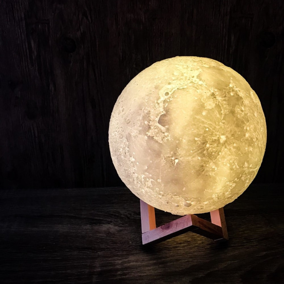 月ドロボー 雑誌記載 ムーンライト 20cm 16色 リモコン ランプ 2枚目の画像