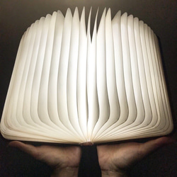 魔法の本　大　ブックライト　本のライト　５色LED 1枚目の画像