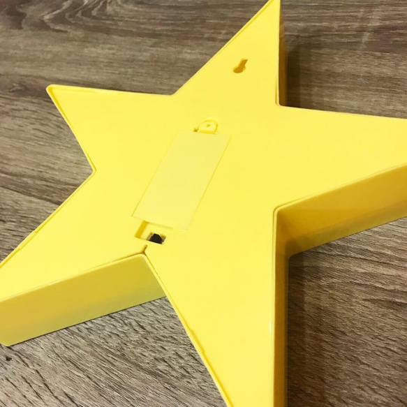 人感センサー　スターライト　黄  マーキーライト　星型 4枚目の画像