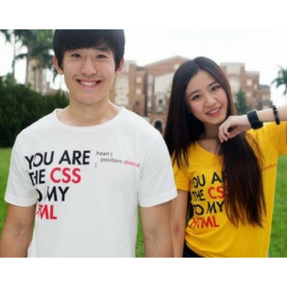 【Mapus】愛的CSS T-shirt (女-象牙白) 第4張的照片