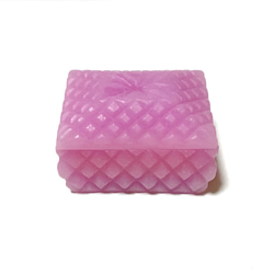 ピンクのプレゼントBOXキャンドル 3枚目の画像