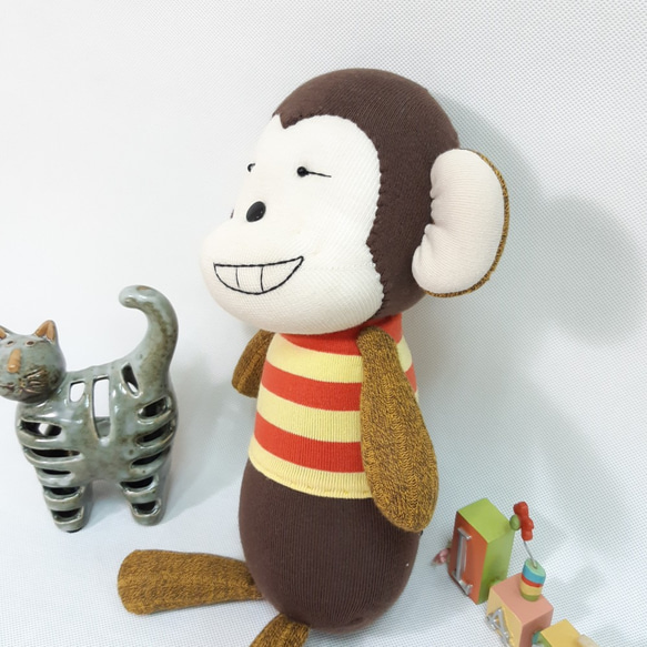 賊賊之襪子娃娃玩偶_猴崽子_猴子 第4張的照片