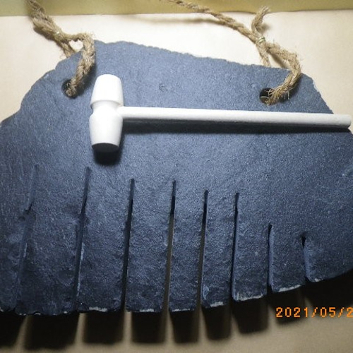 サヌカイト カンカン石 210527－2 その他インテリア雑貨 まりこ