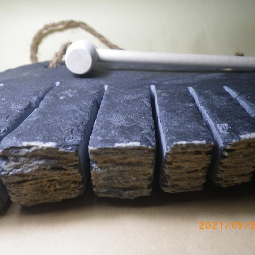 サヌカイト カンカン石 210527－2 その他インテリア雑貨 まりこ