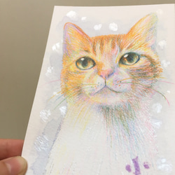 ペット猫の犬の肖像画カスタムメイドプロフェッショナル絵画（写真のフレームを送る） 6枚目の画像