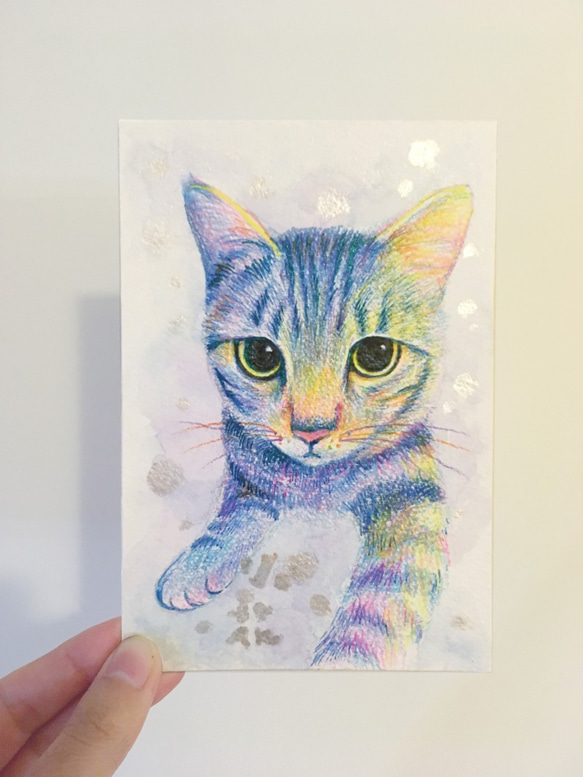 ペット猫の犬の肖像画カスタムメイドプロフェッショナル絵画（写真のフレームを送る） 9枚目の画像