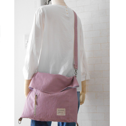 296.297　ハンドメイド　リュック、ぽっこりショルダー 2WAYバッグの作り方《ハンドメイド》DIY body cross bag