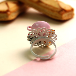 ｜Coffee & Cookies｜ Polymer Clay Ring 4枚目の画像