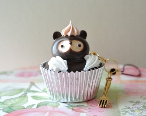 たぬきさん♡カップケーキ 0_1fea847fc0aece2ba8951aadb320