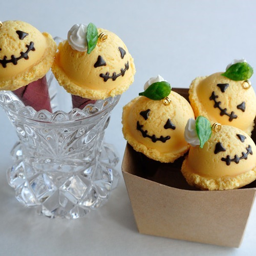 ハロウィン・アイスクリーム バッグチャーム minatsu 通販