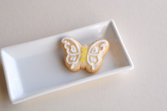 クッキー・ブローチ「蝶」 1枚目の画像