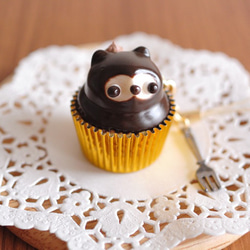 たぬきケーキ しっぽ付き バッグチャーム minatsu 通販 9770329