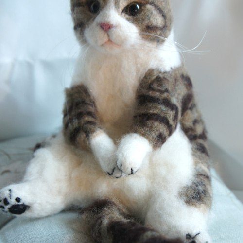 リアル猫　猫　ねこ　ネコ　羊毛フェルト