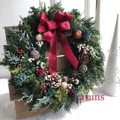 針葉樹 森林のリース  No.52 針葉樹 森林のリース No.52