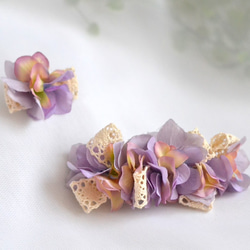 紫陽花（あじさい） バレッタ の人気通販｜Creema(クリーマ