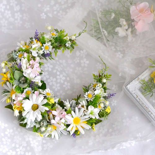 ぷうあ「2猫'S薔薇の窓」「3連リース」 ぷうあ「2猫'S薔薇の窓」「3連リース