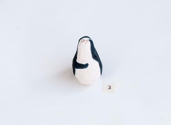 放鬆紙型企鵝男孩3號 第1張的照片