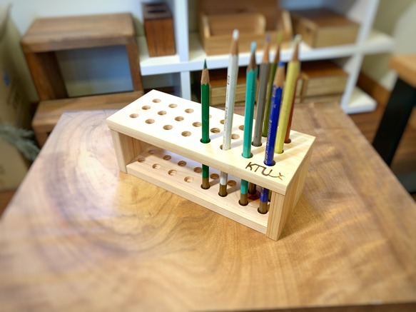 wooden pencil 木のおもちゃ鉛筆 おもちゃの鉛筆 6種✕4本 24本