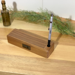 高級 木製 筆箱 ペンケース 1枚目の画像