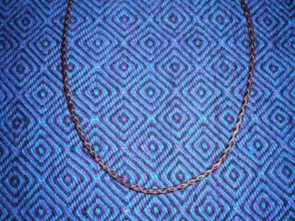 レザーチョッカータイプ...手編み