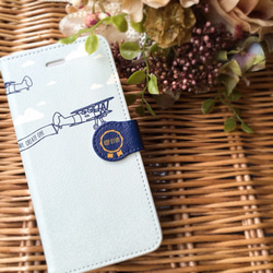 【iPhone6Plus/Android L】スマホケース「classic airplane」 1枚目の画像