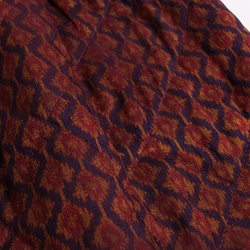 【年始セール】マッドミー オールドタイシルクのキルティングスカート　小さいサイズ シルクスカート 7枚目の画像