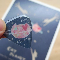 FaMa s Pick吉他彈片 貓星球長這樣明信片套組 第7張的照片