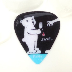 FaMa s Pick吉他彈片 北極熊的最後一支冰棒 有小卡 第2張的照片