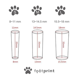 footprint﹝足跡雨傘腳墊﹞/第二代/【初陽色】/ S / ( 孔徑8~11 mm ) 第6張的照片