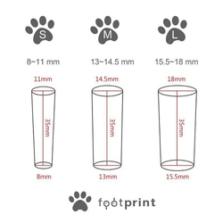 footprint﹝足跡雨傘腳墊﹞/第二代/【初陽色】/ M / ( 孔徑13~14.5 mm ) 第6張的照片