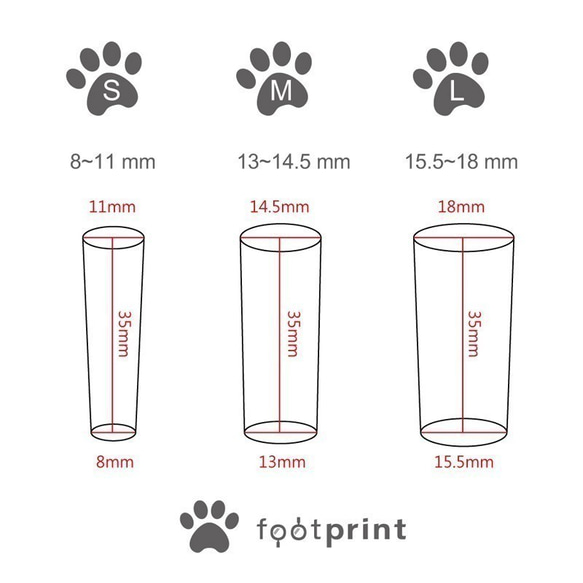 footprint﹝足跡雨傘腳墊﹞/第二代/【響翠色】/ M / ( 孔徑13~14.5 mm ) 第6張的照片