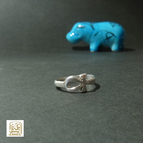 古代エジプトシリーズ～ アンク（生命の鍵）の指輪 シルバー 指輪