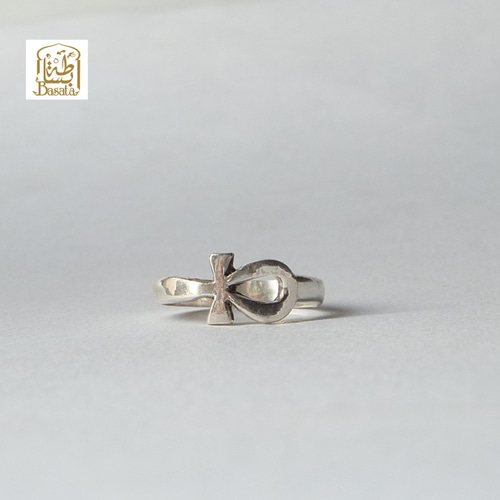 古代エジプト アンク 指輪 ヒエログリフ 象形文字 アクセサリー 1426