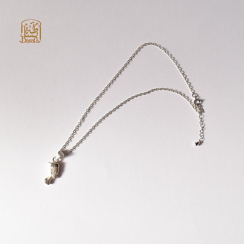 古代エジプトシリーズ～ 【女王ネフェルティティのネックレス シルバー
