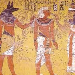 ～古代エジプトシリーズ～　生命の鍵【アンク】のネックレス　ラピスラズリ＆シルバー 8枚目の画像