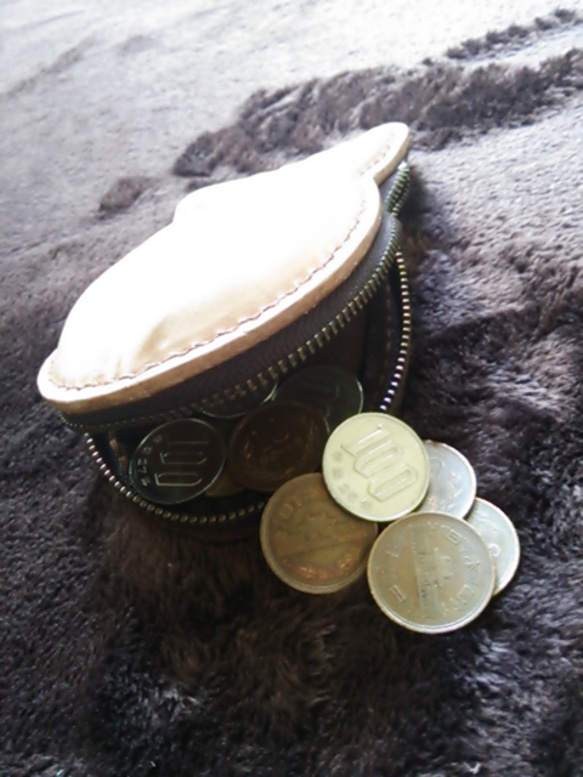 New☆おめで♪たい焼きコイン&パスケース（左向き） 4枚目の画像